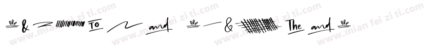 special symbols字体转换